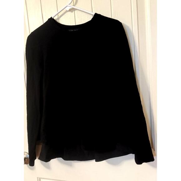 English Factory Mixed Media Swing Black Top S - Picture 8 of 8